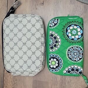 Vera Bradley Wallet & Lauren by RL Cosmetic Bag Bundle